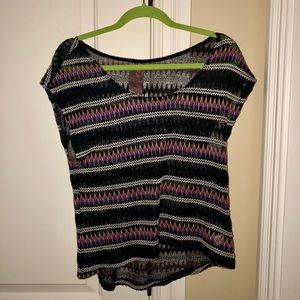 Multicolor Knit mid drift